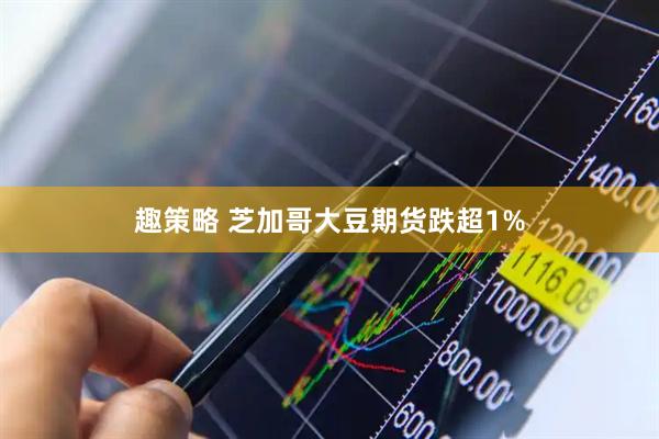 趣策略 芝加哥大豆期货跌超1%